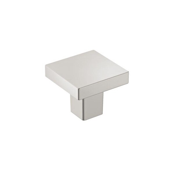 Amerock Amerock Monument Modern Square Cabinet Knob 1 in. Satin Nickel 6 pk 6PK36905G10 - main